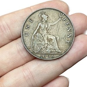 🎈$5 add on - 1936 ONE PENNY - George V